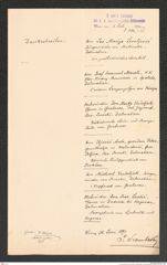 k.k. naturhistorisches Hofmuseum, Intendanzakten 1885-1896 (Hauer), Aktenzahl Z.440/1891, Seite 1